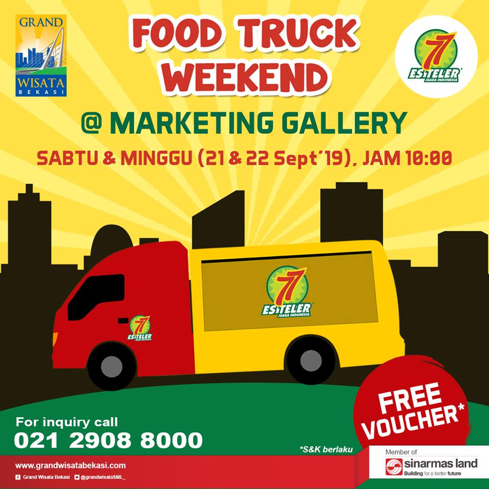 Foodtruck Weekend With Es Teller 77 - Grand Wisata Bekasi